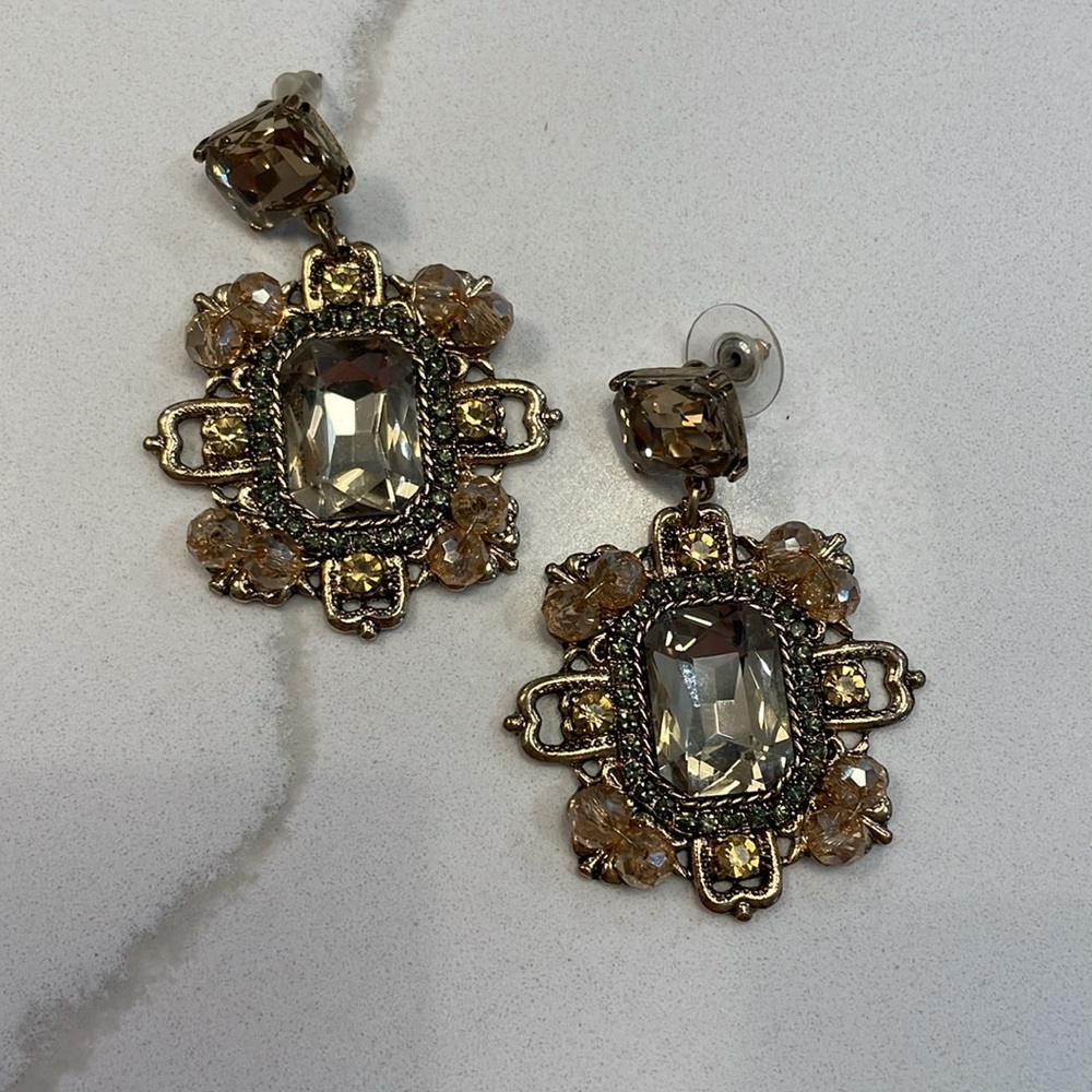 Crystal earrings - Picture 4 of 4